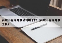 商城小程序开发公司哪个好（商城小程序开发工具）