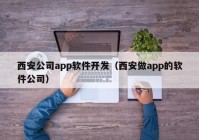 西安公司app软件开发（西安做app的软件公司）